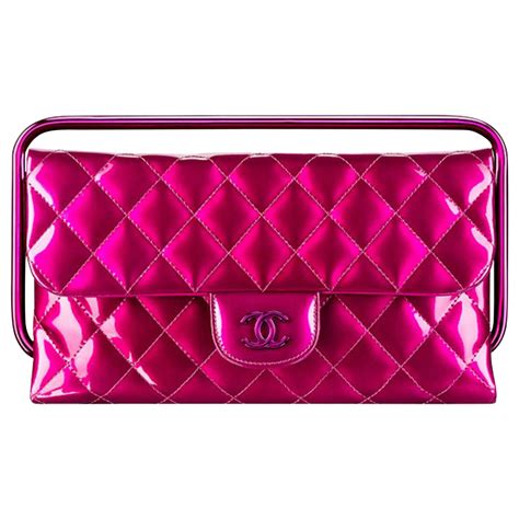 chanel pink quilted purse|rare vintage quilted Chanel purse.